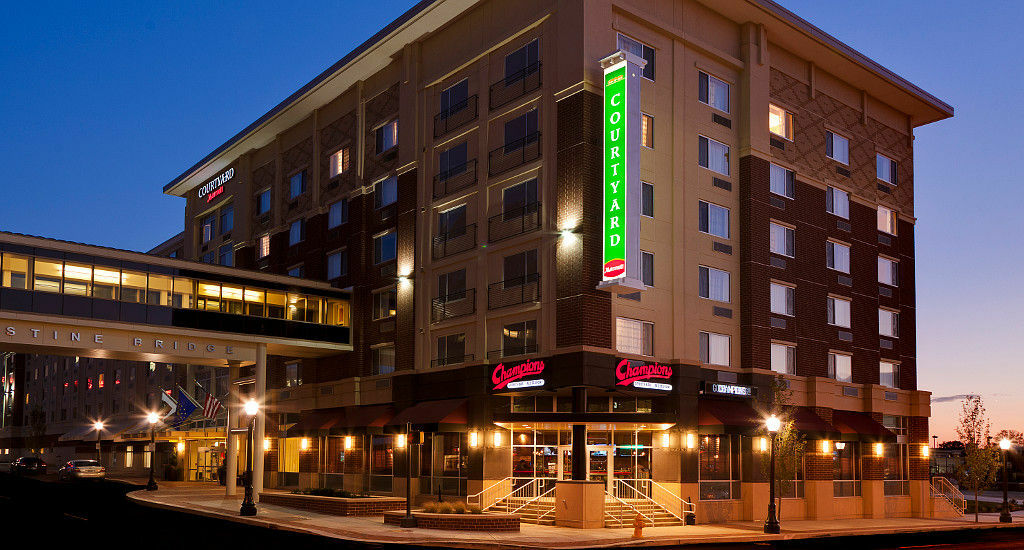 Courtyard Fort Wayne Downtown At Grand Wayne Convention Center Dış mekan fotoğraf